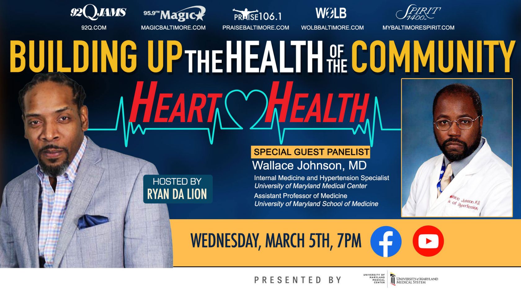 Building up the Health of the Community - Heart Health With Ryan Da Lion